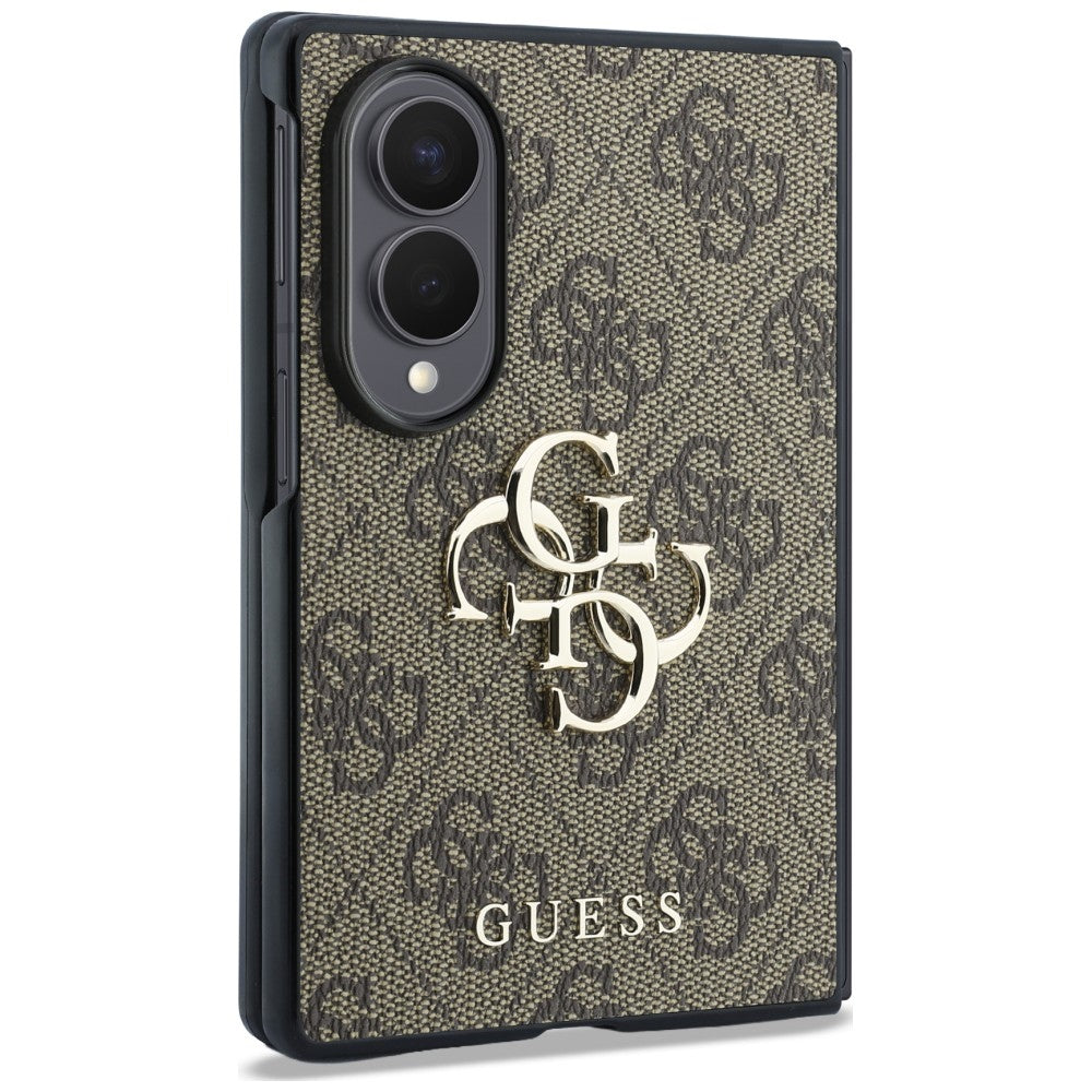 Case for Samsung Galaxy Z Fold8 F971, Guess, 4G Big Logo, Brown