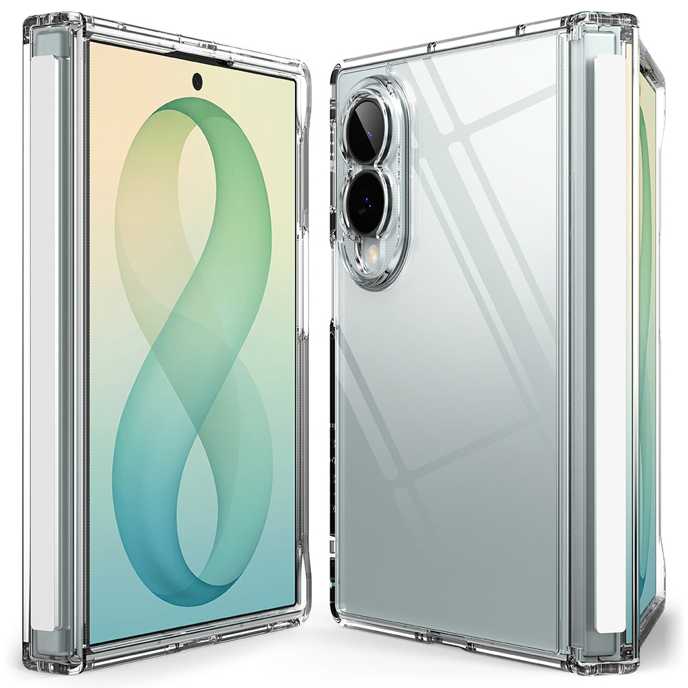 Θήκη για Samsung Galaxy Z Fold8 F971, Ringke, Fusion Flap, Διαφανής