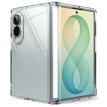 Θήκη για Samsung Galaxy Z Fold8 F971, Ringke, Fusion Flap, Διαφανής