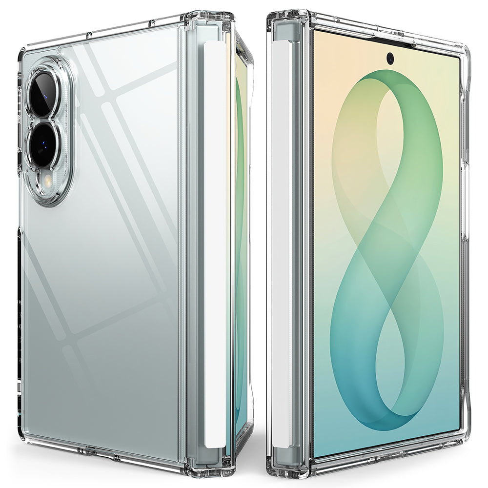 Θήκη για Samsung Galaxy Z Fold8 F971, Ringke, Fusion Flap, Διαφανής
