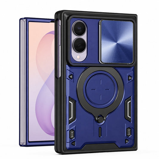Θήκη για Samsung Galaxy Z Fold8 F971, Techsuit, CamGuard Pro, Μπλε