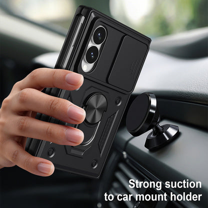 Case for Samsung Galaxy Z Fold8 F971, Techsuit, CamShield, Black
