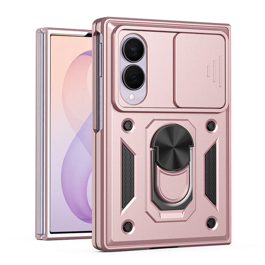Θήκη για Samsung Galaxy Z Fold8 F971, Techsuit, CamShield, Ροζ Χρυσό