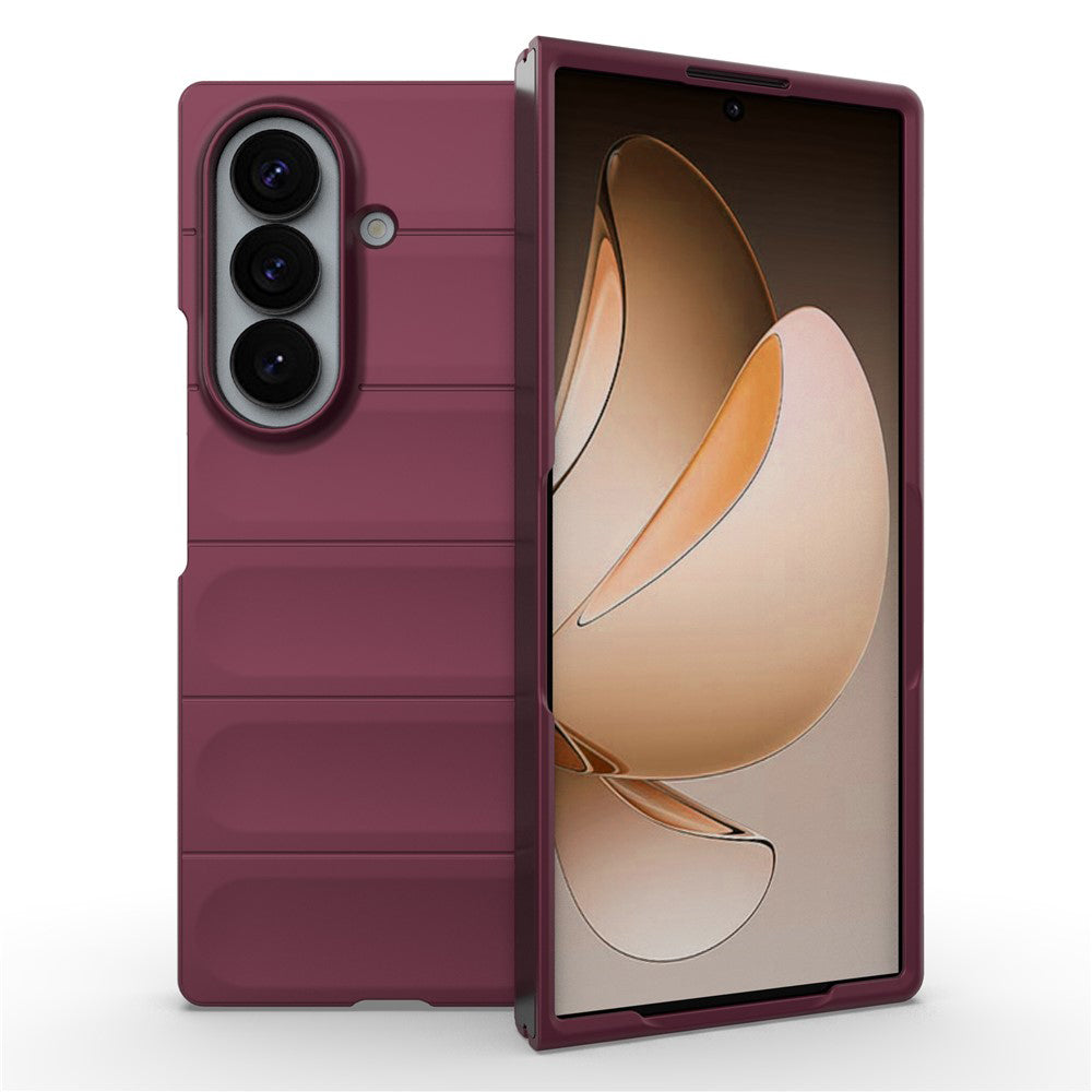 Case for Samsung Galaxy Z Fold8 Ultra F971, Techsuit, Magic Shield, Burgundy
