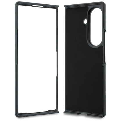Case for Samsung Galaxy Z Fold8 Ultra F976, Karl Lagerfeld, Saffiano Karl & Choupette Metal Pin, Black