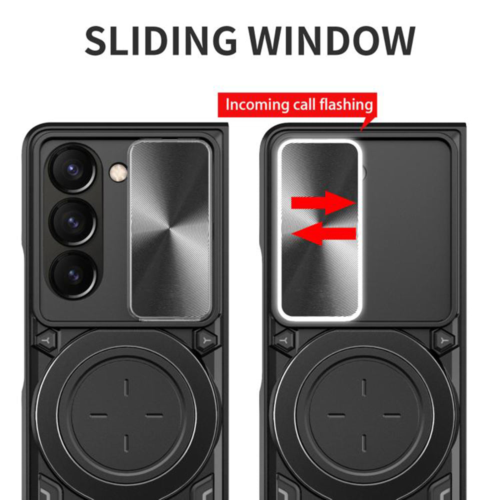 Θήκη για Samsung Galaxy Z Fold8 Ultra F976 / Z Fold7 F966, Techsuit, CamGuard Pro, Κόκκινο