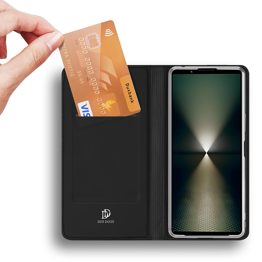 Θήκη για Sony Xperia 1 VII, DUX DUCIS, Skin Pro, Μαύρο