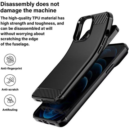 Θήκη για Sony Xperia 1 VIII, Techsuit, Carbon, Μαύρο