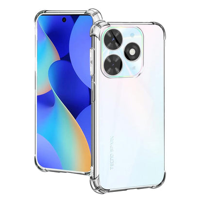 Θήκη για Tecno Spark 20, Techsuit, Ανθεκτική σε Κρούσεις Διαφανής, Διάφανη