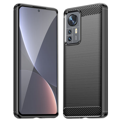 Case for Xiaomi 12X / 12, Techsuit, Carbon, Black