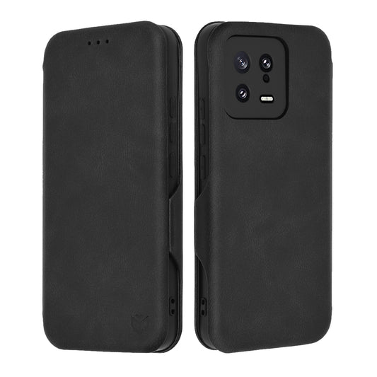 Θήκη για Xiaomi 13, Techsuit, Safe Wallet Plus, Μαύρη
