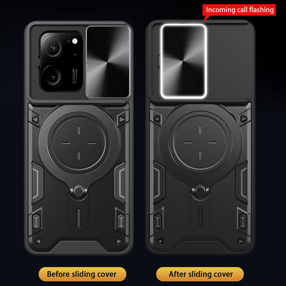Θήκη για Xiaomi 13T Pro / 13T, Techsuit, CamGuard Pro, Μαύρο