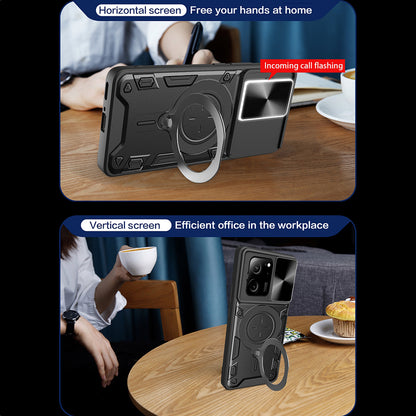 Θήκη για Xiaomi 13T Pro / 13T, Techsuit, CamGuard Pro, Μαύρο