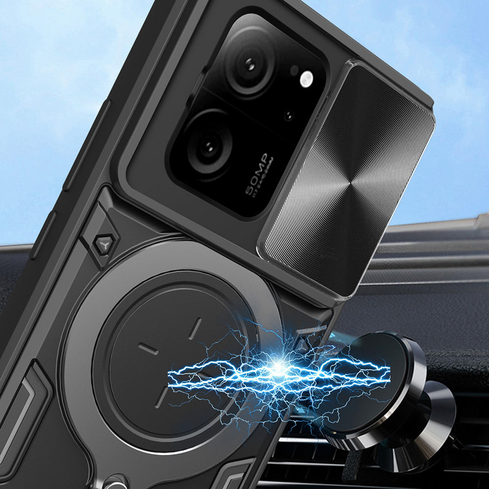 Θήκη για Xiaomi 13T Pro / 13T, Techsuit, CamGuard Pro, Μαύρο