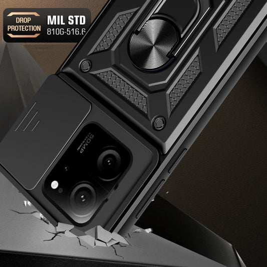 Θήκη για Xiaomi 13T Pro / 13T, Techsuit, CamShield, Μαύρο