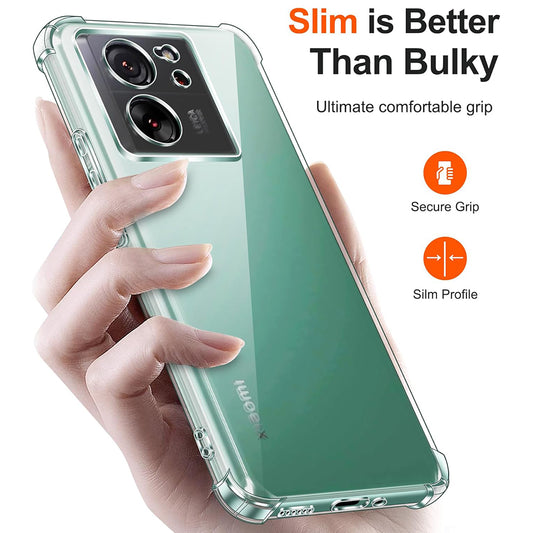 Θήκη για Xiaomi 13T Pro / 13T, Techsuit, Ανθεκτική σε Κρούσεις Διαφανής, Διάφανη
