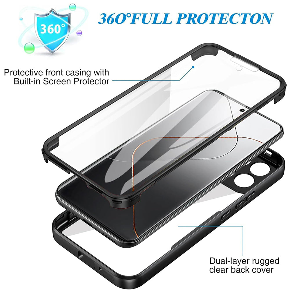 Θήκη για Xiaomi 14, Techsuit, ColorVerse 360, Ροζ