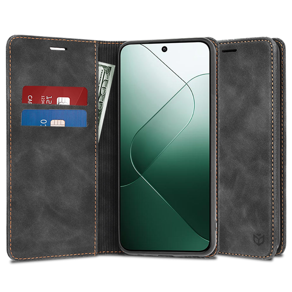 Θήκη για Xiaomi 14, Techsuit, Confy, Μαύρη