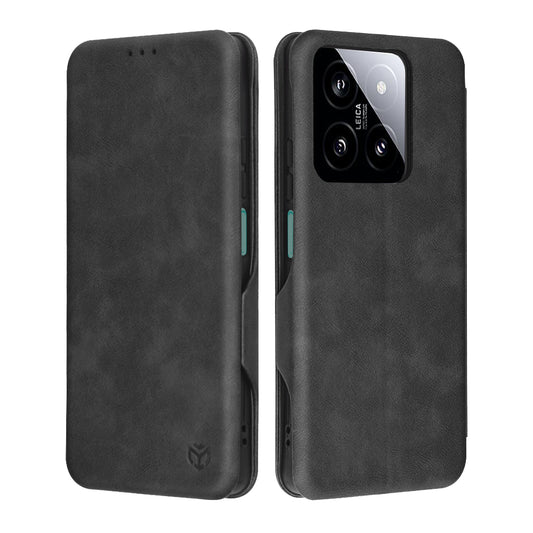 Θήκη για Xiaomi 14, Techsuit, Safe Wallet Plus, Μαύρο