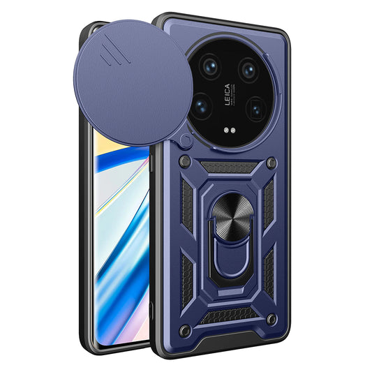 Θήκη για Xiaomi 14 Ultra, Techsuit, CamShield, Μπλε