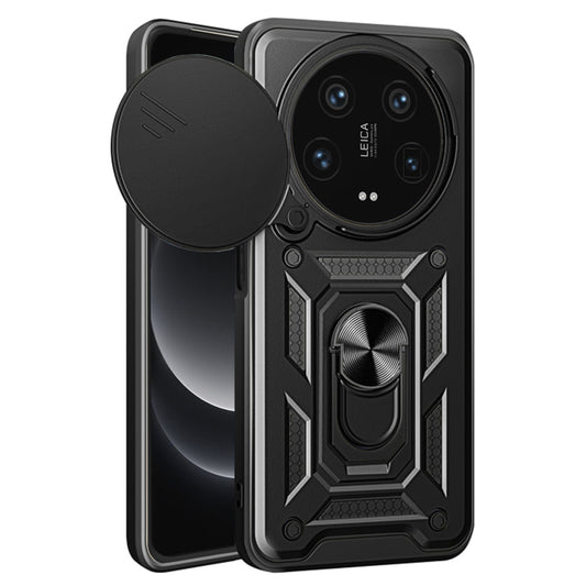 Θήκη για Xiaomi 14 Ultra, Techsuit, CamShield, Μαύρη