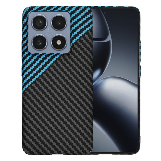 Θήκη για Xiaomi 14T Pro, Techsuit, Carbonite FiberShell, Μαύρο Μπλε