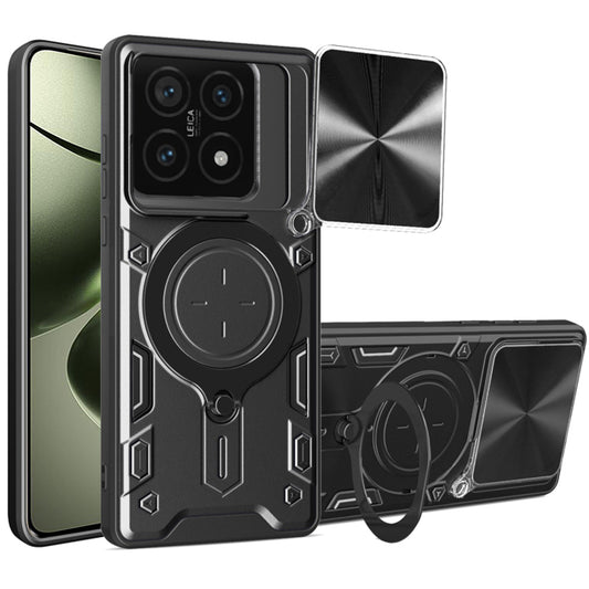 Θήκη για Xiaomi 14T, Techsuit, CamGuard Pro, Μαύρο