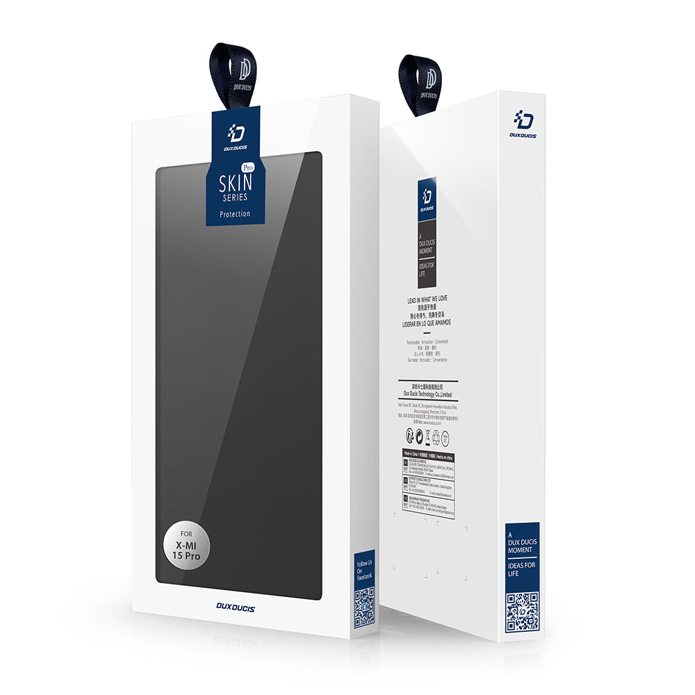 Θήκη για Xiaomi 15 Pro, DUX DUCIS, Skin Pro, Μαύρη
