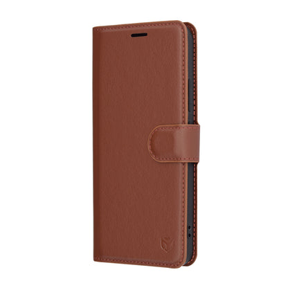 Θήκη για Xiaomi 15, Techsuit, Leather Folio, Καφέ