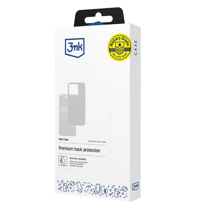 Θήκη για Xiaomi 15T, 3MK, Ματ Μαύρη