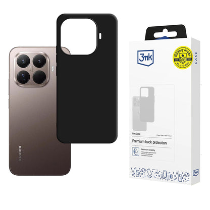 Θήκη για Xiaomi 15T Pro, 3MK, Ματ Μαύρη