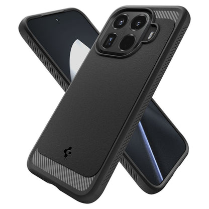 Θήκη για Xiaomi 15T Pro, Spigen, Rugged Armor, Μαύρη ACS11152