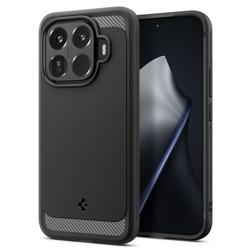 Θήκη για Xiaomi 15T Pro, Spigen, Rugged Armor, Μαύρη ACS11152