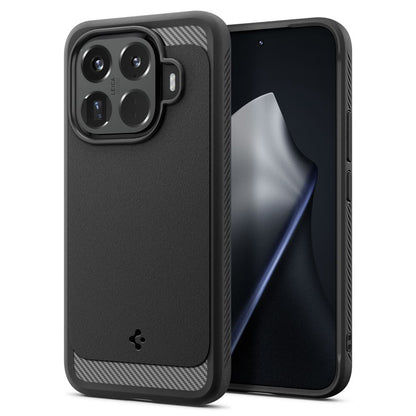 Θήκη για Xiaomi 15T Pro, Spigen, Rugged Armor, Μαύρη ACS11152