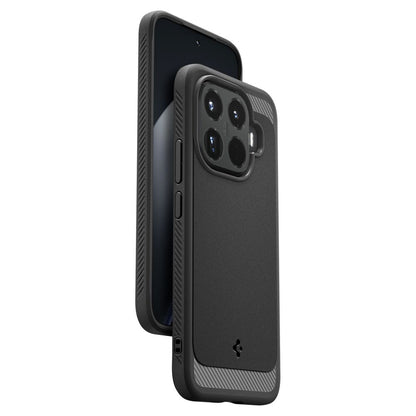 Θήκη για Xiaomi 15T Pro, Spigen, Rugged Armor, Μαύρη ACS11152
