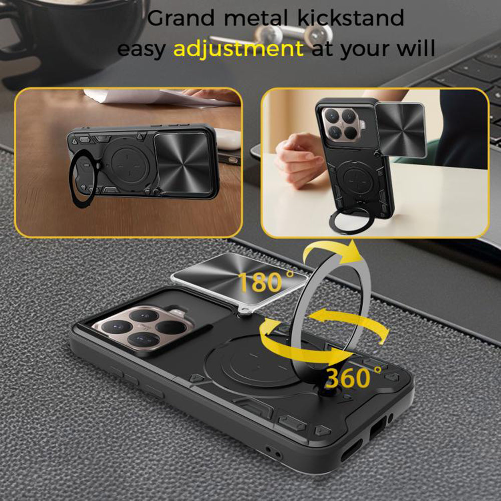 Θήκη για Xiaomi 15T Pro, Techsuit, CamGuard Pro, Κόκκινη