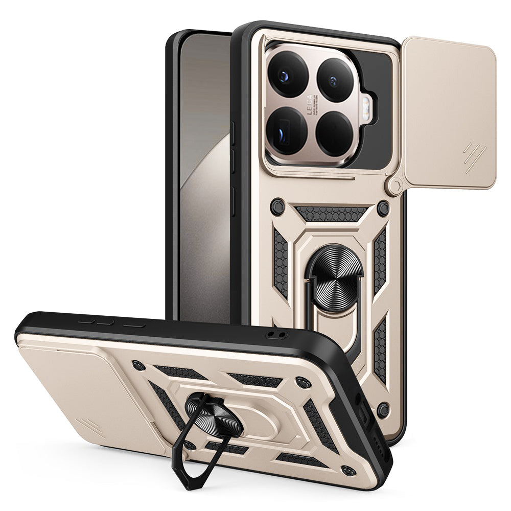 Θήκη για Xiaomi 15T Pro, Techsuit, CamShield, Χρυσή