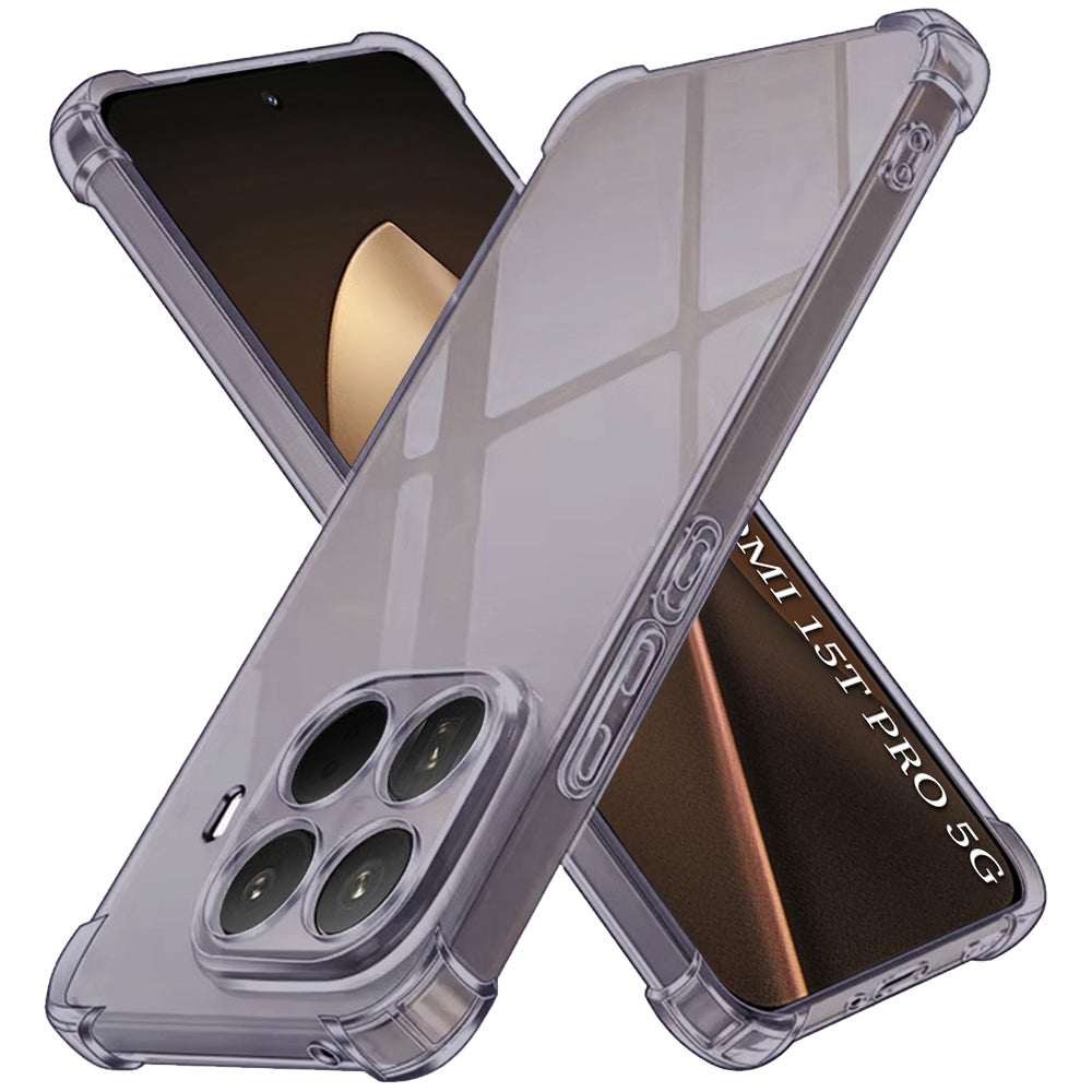 Θήκη για Xiaomi 15T Pro, Techsuit, Ανθεκτική σε Κρούσεις Διαφανής, Καπνιστή
