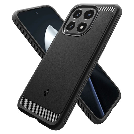 Θήκη για Xiaomi 15T, Spigen, Rugged Armor, Ματ Μαύρη