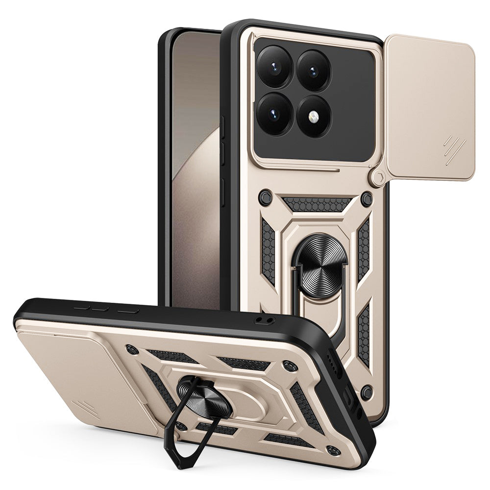 Θήκη για Xiaomi 15T, Techsuit, CamShield, Χρυσή