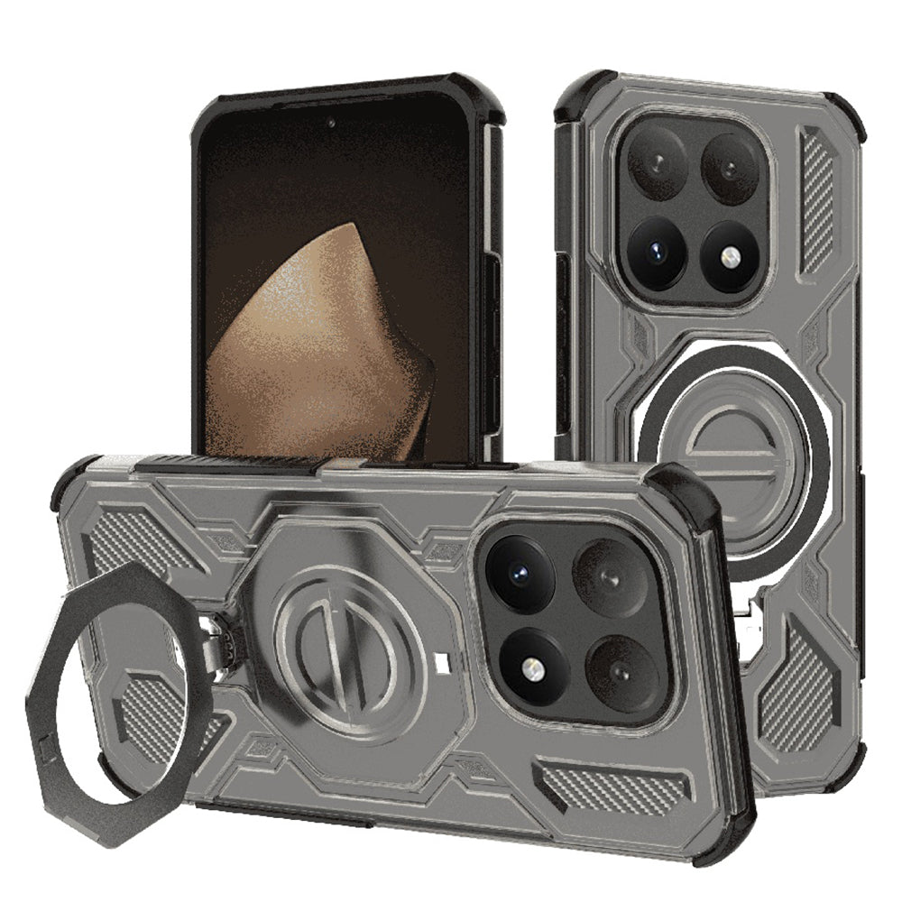 Θήκη για Xiaomi 15T, Techsuit, Carbon Shield Pro, Ανοιχτό Μαύρο