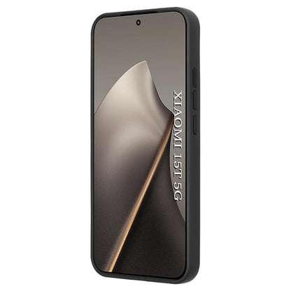 Θήκη για Xiaomi 15T, Techsuit, Glinth, Μαύρη