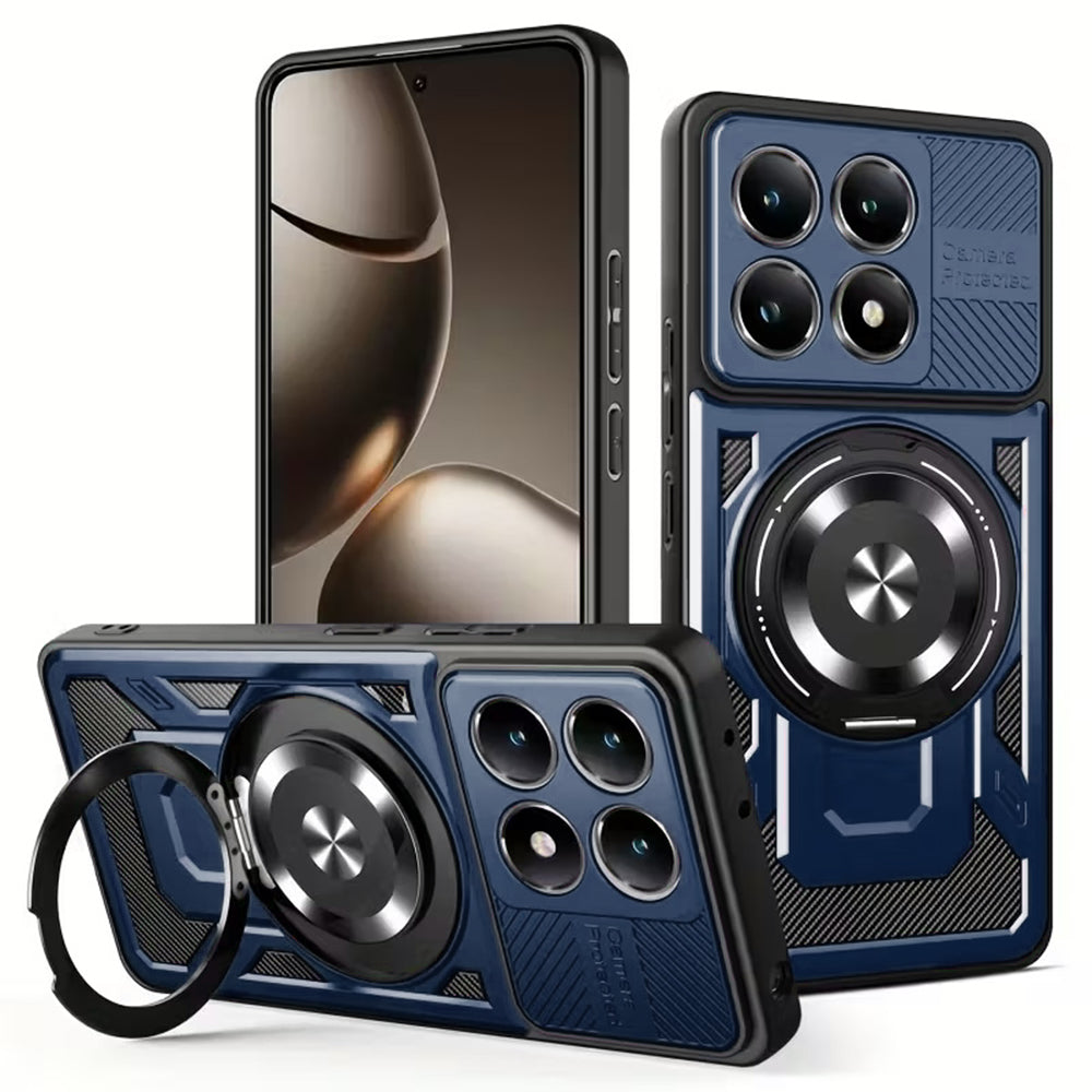 Θήκη για Xiaomi 15T, Techsuit, RuggedCam, Μπλε