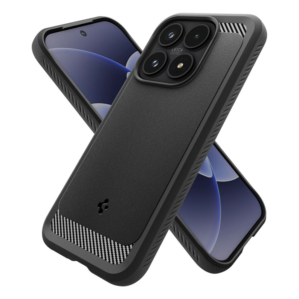 Θήκη για Xiaomi 17, Spigen, Rugged Armor, Ματ Μαύρο ACS10458