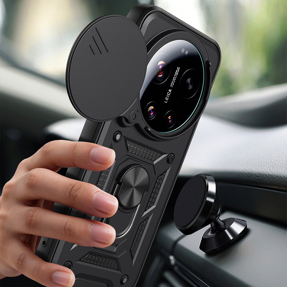 Θήκη για Xiaomi 17 Ultra, Techsuit, CamShield, Μαύρη