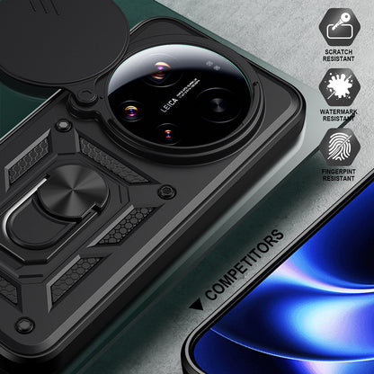 Θήκη για Xiaomi 17 Ultra, Techsuit, CamShield, Μαύρη