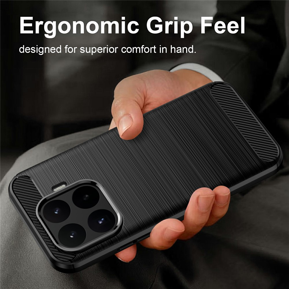 Θήκη για Xiaomi 17T, OEM, Carbon Black, Μαύρο