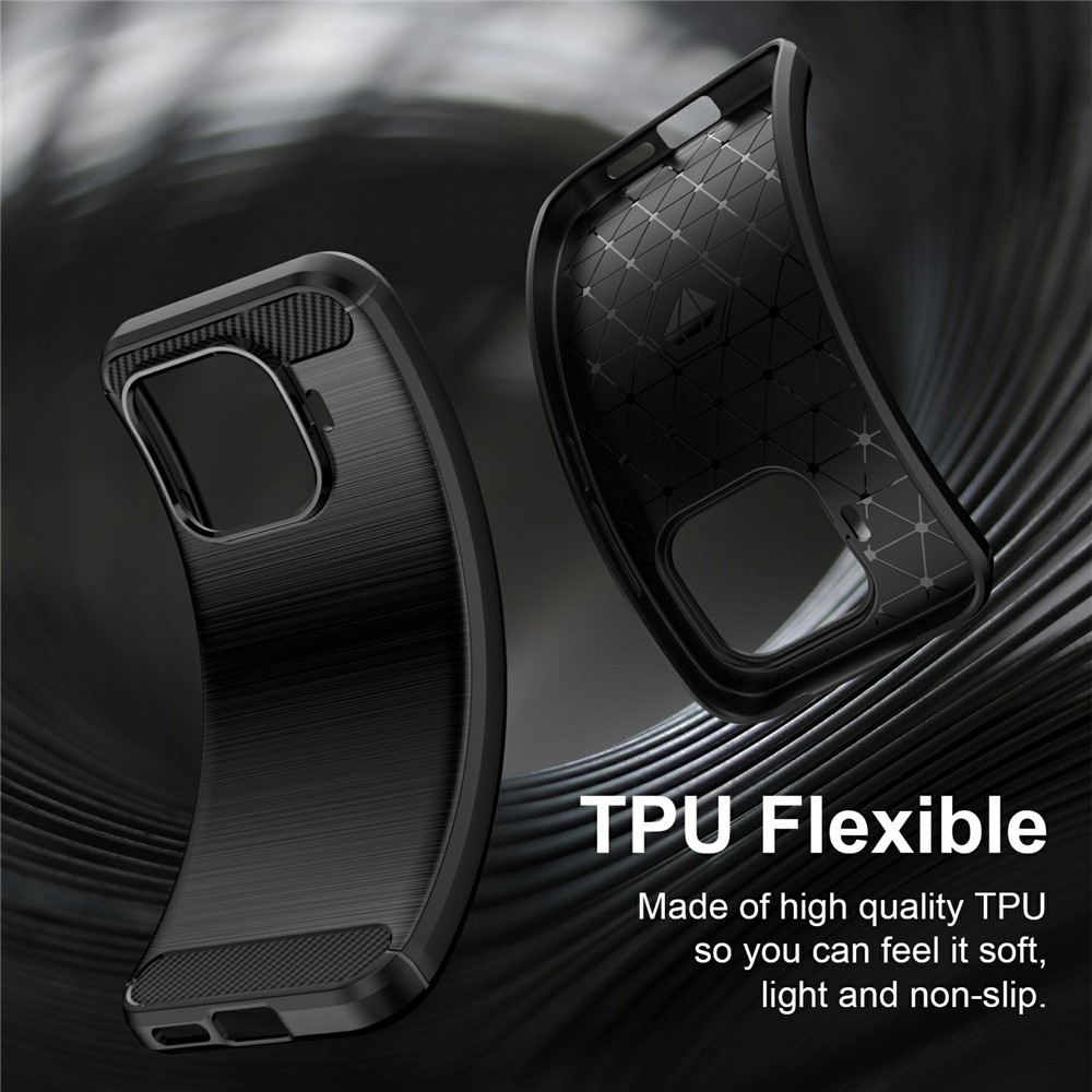 Θήκη για Xiaomi 17T, OEM, Carbon Black, Μαύρο