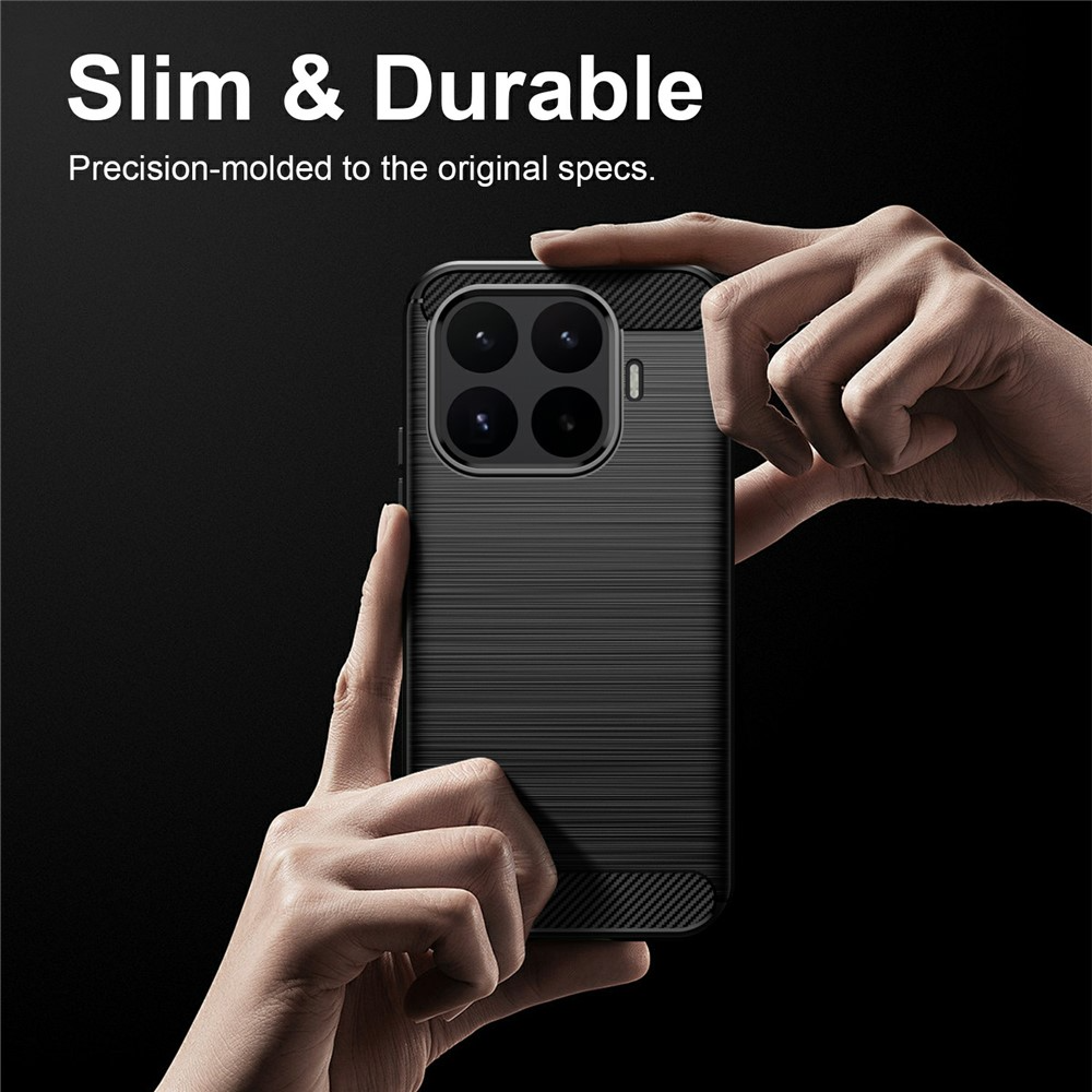 Θήκη για Xiaomi 17T, OEM, Carbon Black, Μαύρο