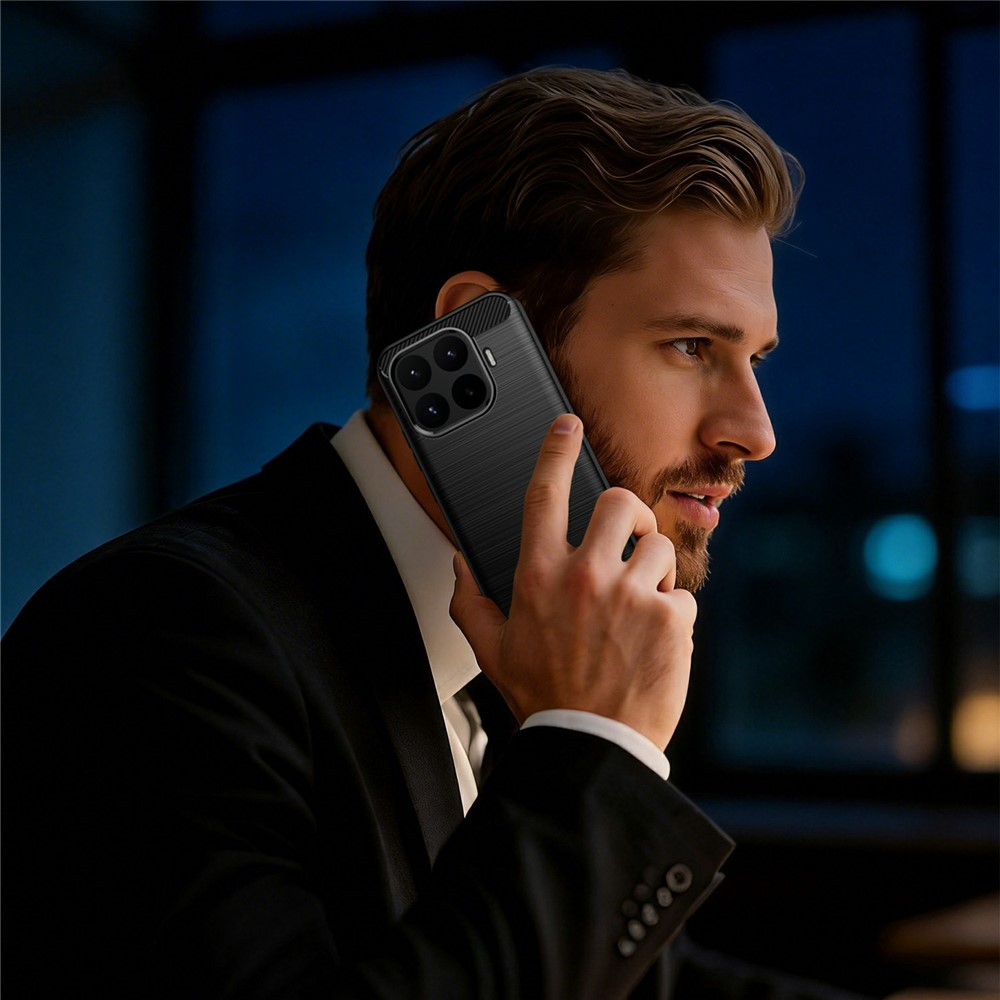 Θήκη για Xiaomi 17T, OEM, Carbon Black, Μαύρο